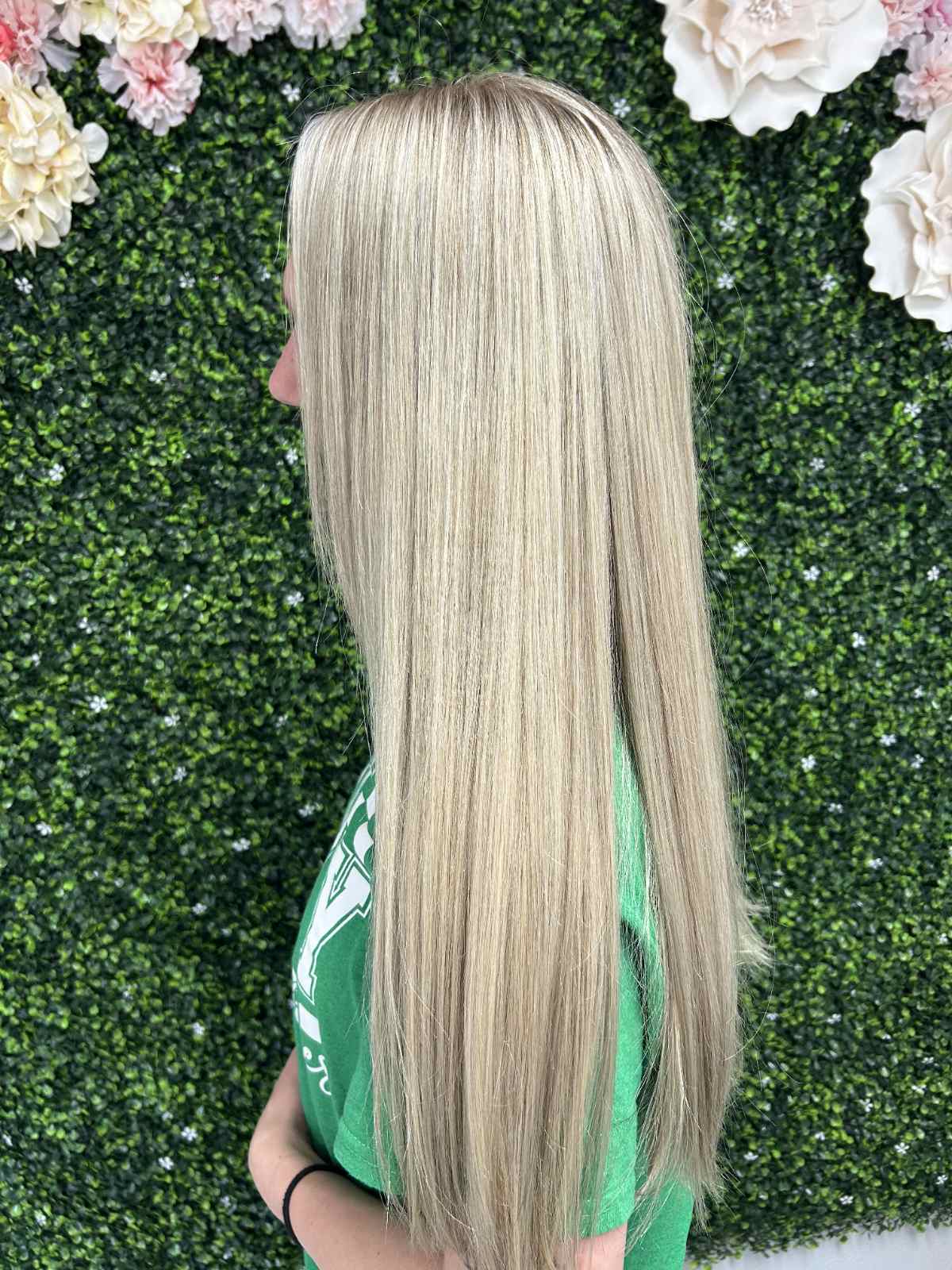 Modern hair color and cut transformation - Pink Hair Salon Florida