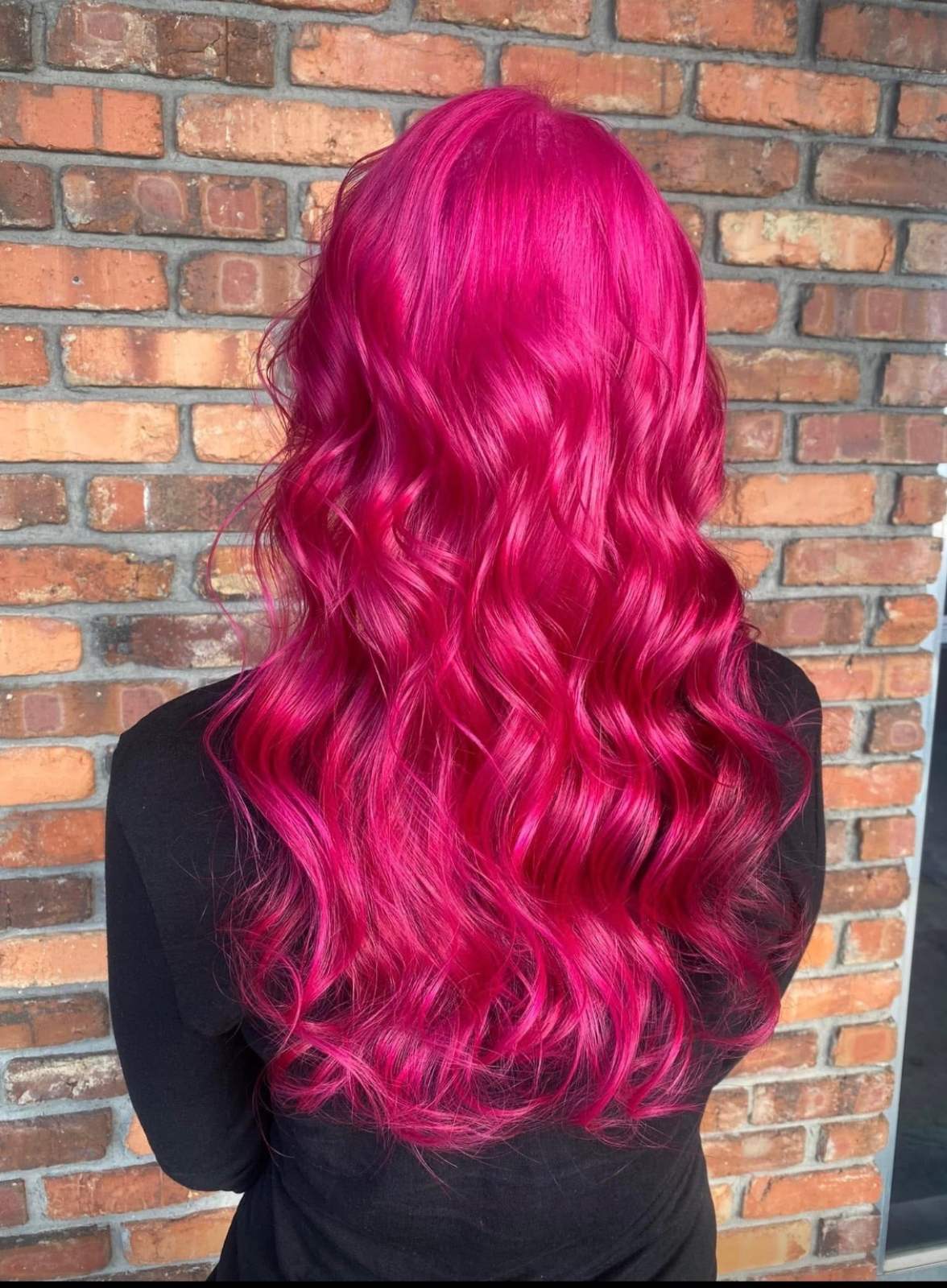Professional hair styling and cut results - Pink Hair Salon Clearwater Florida