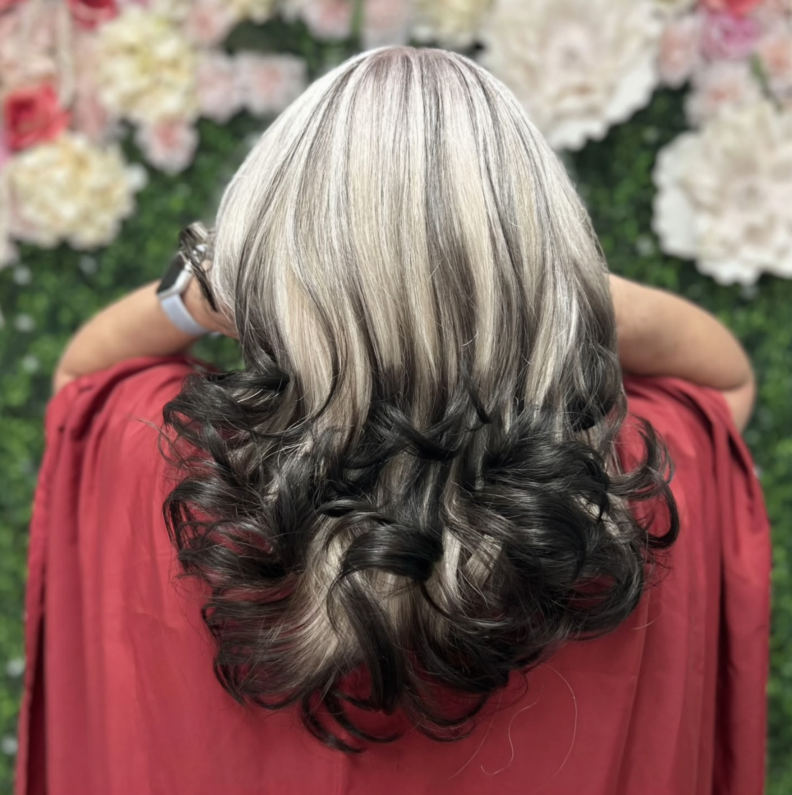 Hair color correction and treatment results - professional salon Clearwater