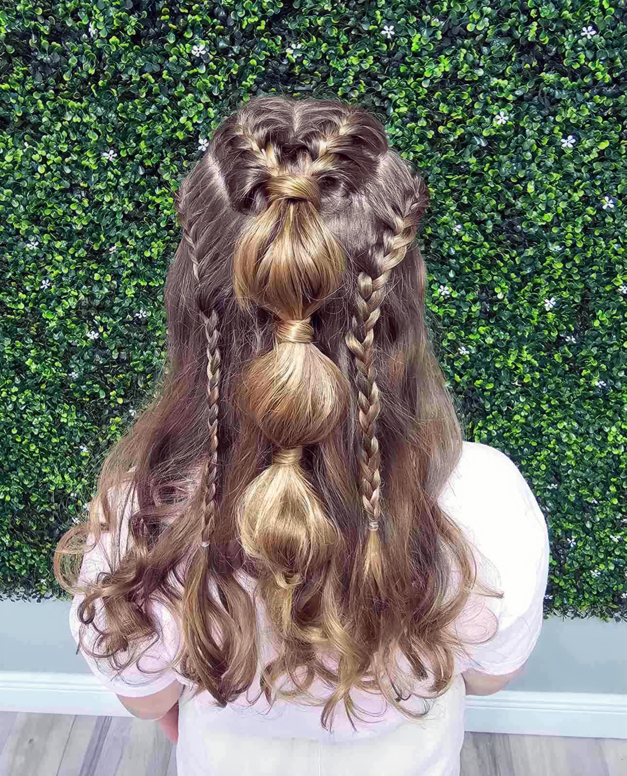 Color correction and highlighting services - Pink Hair Salon Florida